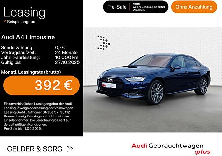 Audi A4 40 TFSI qu. Stand*RFK*Sitzbel.*Matr