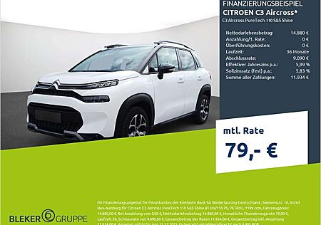 Citroën C3 Aircross gebraucht kaufen Citroën C3 Aircross Citroen PureTech 110 S&S Shine