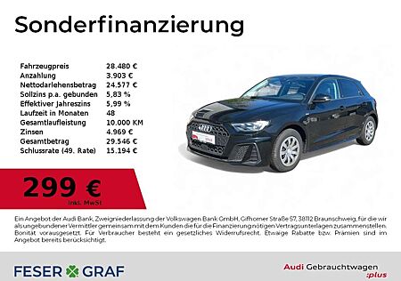 Audi A1 Sportback S line 30 TFSI S tronic LED/SHZ/VC/CarPl