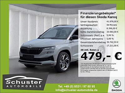 Skoda Karoq Sportline 4x4 2.0TDI*DSG AHK Panodach ACC