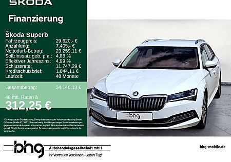 Skoda Superb Combi 2.0 TSI DSG Style AHK MatrixLED Nav
