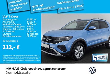 VW T-Cross Volkswagen 1.5 TSI Life Navi LED ParkPilot DigitalC