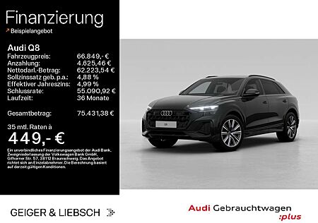 Audi Q8 45 TDI quattro*MATRIX*NAVI*HUD*LUFT*AHK*OPTIK