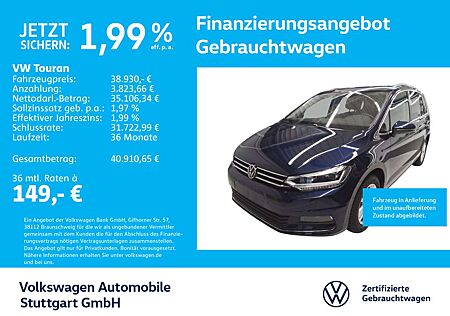VW Touran Volkswagen 2.0 TDI Highline DSG Navi AHK Kamera