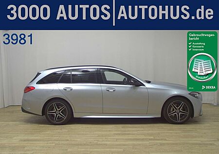 Mercedes-Benz C 200 T AMG Line LED Navi Night Leder vc MBUX