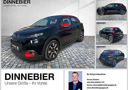 Citroën C3 Citroen 1.2 PureTech Shine Glasdach+Kamera+Navi+SHZ