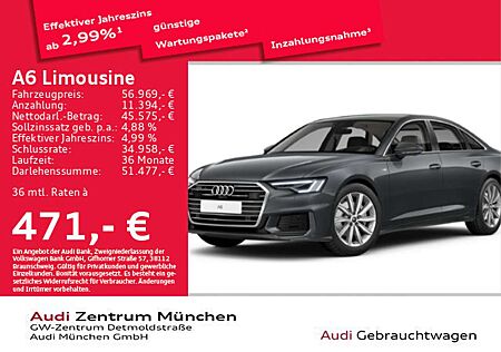Audi A6 45 TDI qu. S tronic S line Massage/