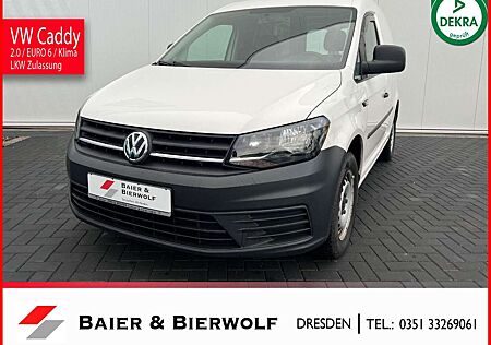 VW Caddy Volkswagen 2.0TDI KLIMA EURO6 LKW-Zulassung TOP