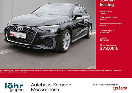 Audi A3 Sportback 30 TDI S line GWP 17"|ASL|Navi-App|LED|