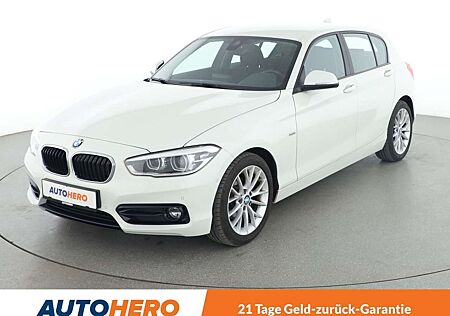 BMW 118i 118 Sport Line *NAVI*LED*CAM*SHZ*TEMPO*ALU*