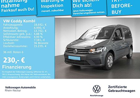 VW Caddy Volkswagen 1.0 Audio System 5-Sitzer 1.Hd. uvm