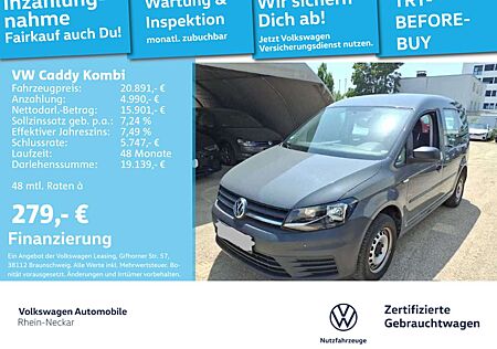 VW Caddy Volkswagen 1.0 Audio System 5-Sitzer 1.Hd. uvm