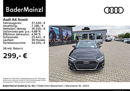 Audi A4 35 TFSI S tronic S line Navi Leder ACC