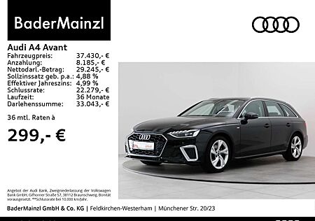 Audi A4 35 TFSI S tronic S line Navi Leder ACC