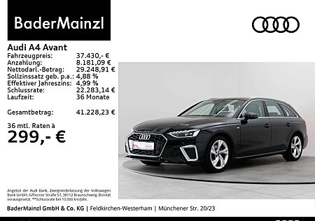 Audi A4 35 TFSI S tronic S line Navi Leder ACC