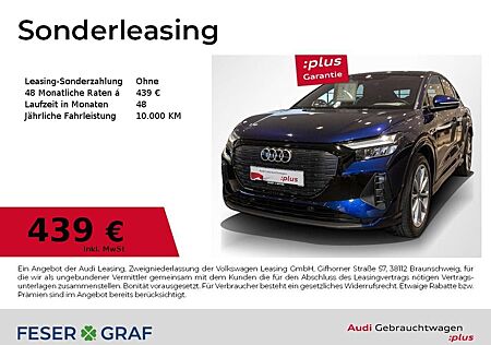 Audi Q4 e-tron Sportback 45 e-tron qu.,LED,Navi Pro,AZV,20"