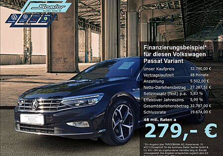 VW Passat Variant Volkswagen Business 4M TDI STNDH AHK LEDER NAVI