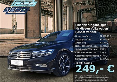 VW Passat Variant Volkswagen Business 4M TDI STNDH AHK LEDER NAVI
