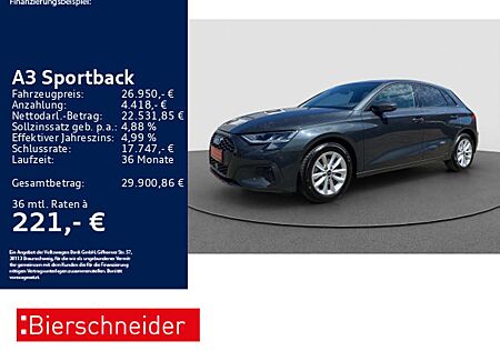 Audi A3 30 TFSI AHK NAVI PDC SHZ VC