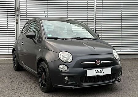 Fiat 500 S 1.2 AUTOMATIK/1.HAND/SCHWARZMATT/PDC