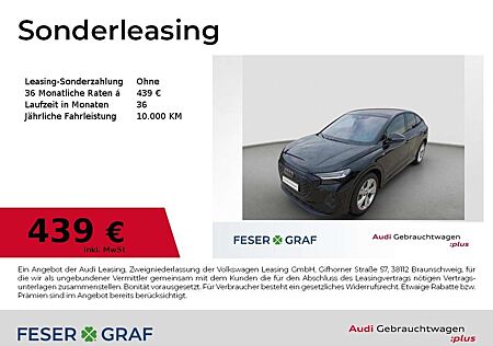 Audi Q4 e-tron Sportback 45 e-tron S line Ext/Matrix/ACC/SONOS/21
