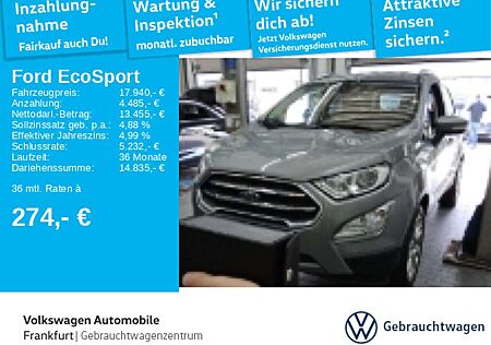 Ford EcoSport 1.0 EcoBoost Titanium Automatik Tempoma