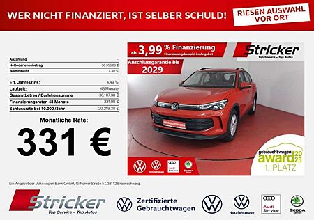 VW Tiguan Volkswagen 1.5eTSI 331,-ohne Anzahlung Navi AHK Kamera