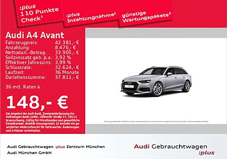 Audi A4 40 TDI qu. S tronic advanced ACC/Virtua