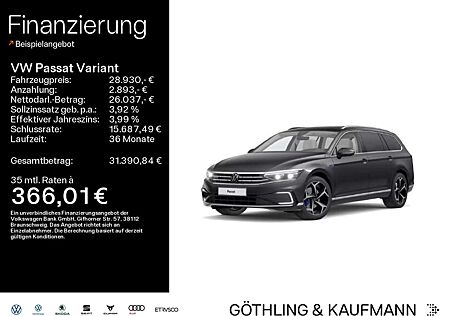 VW Passat Variant Volkswagen GTE R-Line*NAVI*PANO*LEDER*IQ-Lig