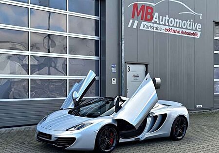 McLaren MP4-12C 3.8 V8 Spider Ice Silver Service McL NEU -