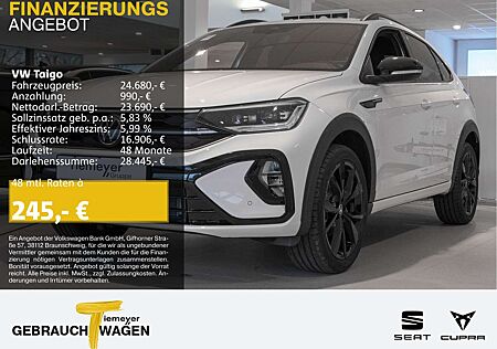 VW Taigo Volkswagen 1.0 TSI R-LINE BLACK STYLE KAMERA