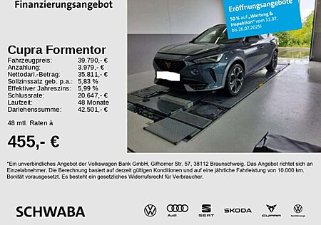 Cupra Formentor VZ 2.0TSI LED*VIRTUAL*AHK*ACC*SIDE*19"
