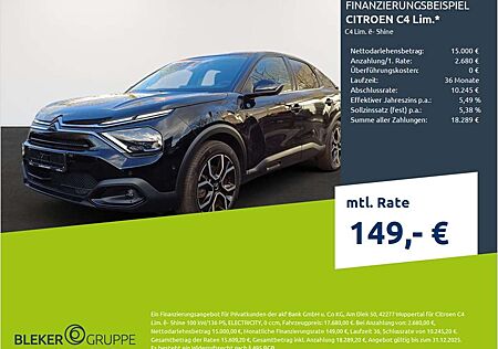 Citroën C4 Citroen Lim. ë- Shine
