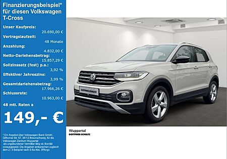 VW T-Cross Volkswagen 1.0 TSI Style DSG LED SHZ PDC KLIMA LM