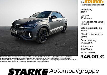 VW T-Roc Volkswagen Cabriolet 1.5 TSI DSG R-Line Edition Grey