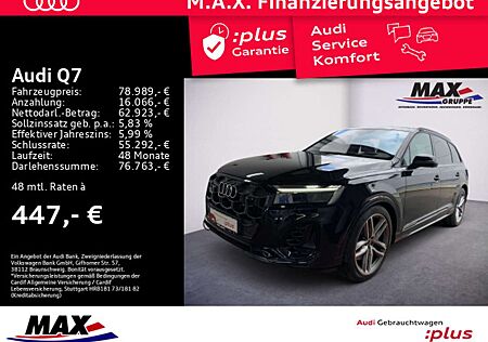 Audi Q7 55 TFSI e QUATTRO S-LINE LED+PANO+AHK+HUD+B&O