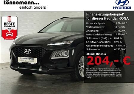 Hyundai Kona T-GDI YES!+AHK+NAVI+RÜCKFAHRKAMERA+SITZ-/LENKRADHE