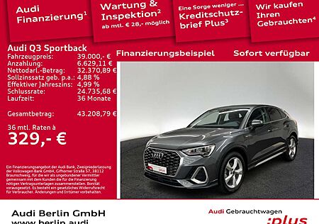 Audi Q3 S line 35 TDI S tr. LED RFK AHK NAV