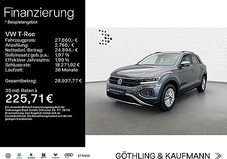 VW T-Roc Volkswagen Life 1.5 TSI 110kW 6-Gang*NAVI*AHK*KAM*IQ-