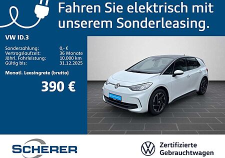 VW ID.3 Volkswagen Pro 62kWH NAVI RFK EPH ACC SHZ