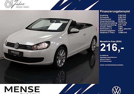 VW Golf Volkswagen VI Cabriolet 1.4 TSI DSG Exclusive |2xKlima