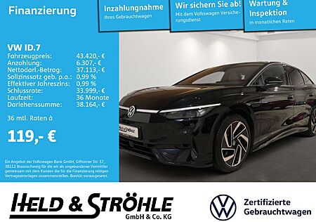VW ID.7 Volkswagen Pro IQ 20" INT+EXT-PAKET AR-HUD HARMAN