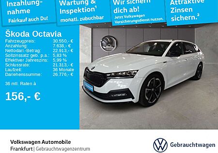 Skoda Octavia Combi 2.0 TSI DSG Sportline Navi LED Sch