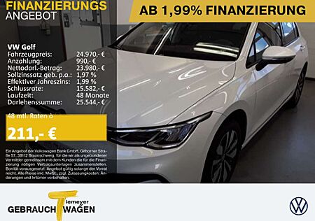 VW Golf Volkswagen 1.0 eTSI DSG MOVE LED NAVI KAMERA LM16