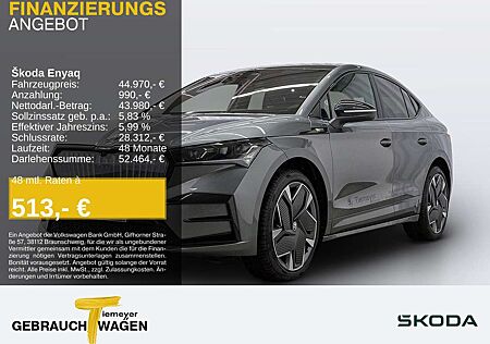 Skoda Enyaq Coupe iV RS AHK LEDER DCC LM21