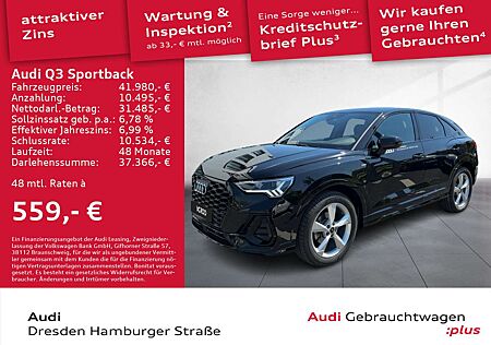 Audi Q3 S line 35 TFSI S tronic UPE 58.310,