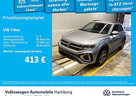 VW T-Roc Volkswagen 1.5 TSI R-Line DSG Rückfkamera App-Con. Na