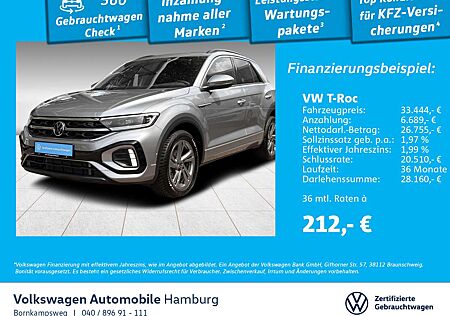 VW T-Roc Volkswagen 1.5 TSI R-Line DSG Navi Kamera Sitzheizung