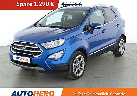 Ford EcoSport gebraucht kaufen Ford EcoSport 1.0 EcoBoost Titanium X*NAVI*TEMPO*CAM*PDC*SHZ*