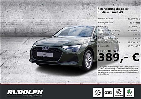 Audi A3 Sportback 30 TFSI S tronic NAVI LED SHZG EPH CAR P